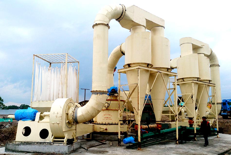 江西500t/h滑石磨粉生產(chǎn)線加工項目