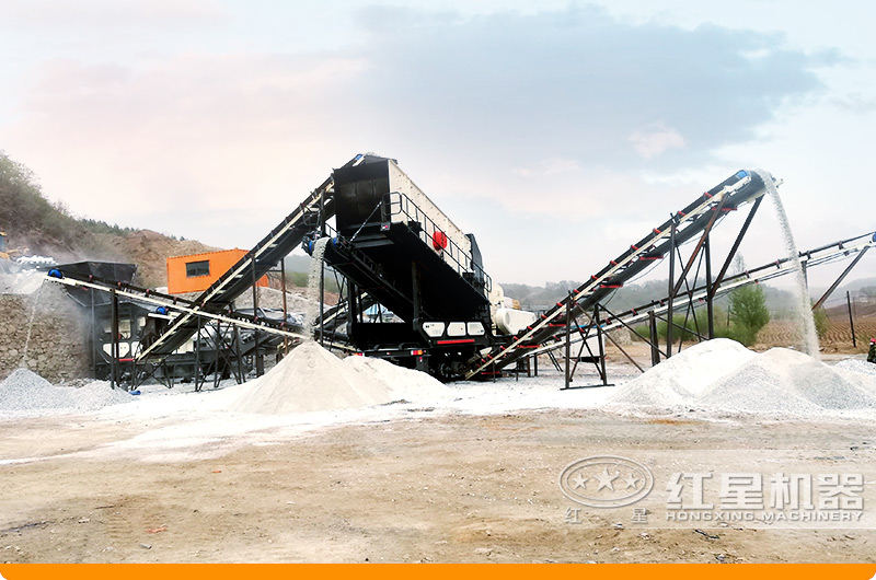 河北承德河卵石制砂項(xiàng)目現(xiàn)場(chǎng) 河北承德河卵石制砂項(xiàng)目現(xiàn)場(chǎng)