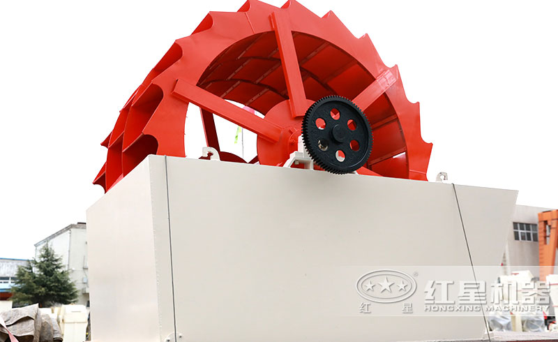 XS輪式洗砂機，多輪斗洗沙，省水省電