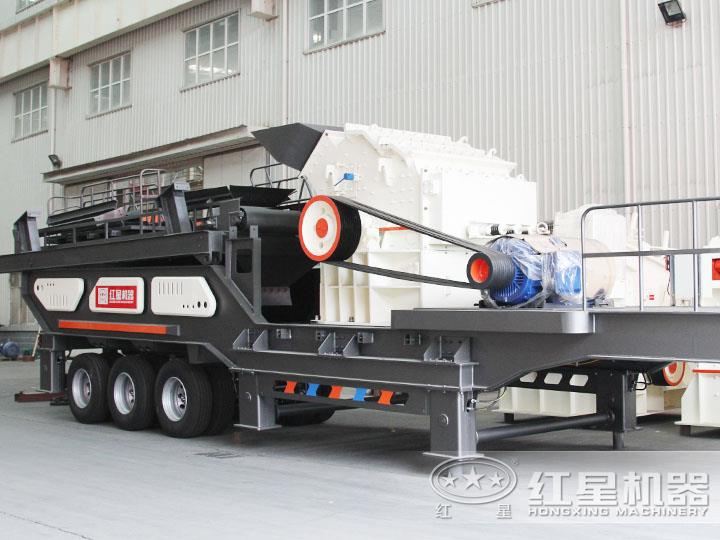 移動式細碎機能夠對不同硬度的物料進行細碎加工，效能高節能