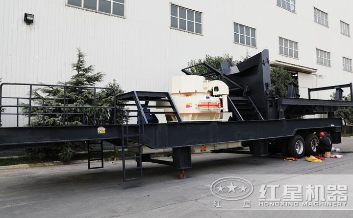 流動鵝卵石制砂機可配多種制砂主機，型號多樣 