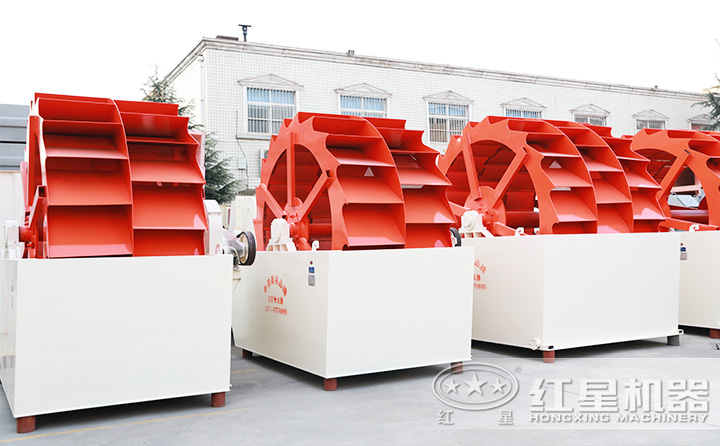 單輪、雙輪、三輪洗砂機，不同型號供君選擇 