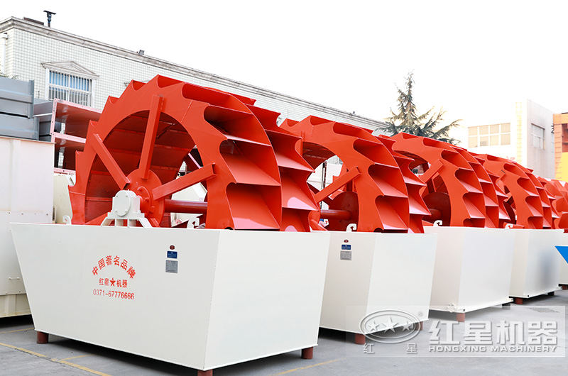 輪式洗砂機,葉輪清洗,沙子流失少好