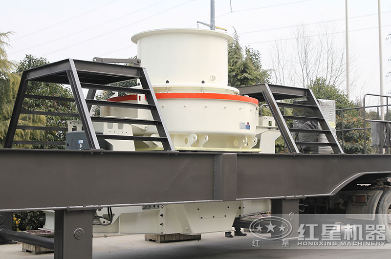 時(shí)產(chǎn)100噸移動(dòng)制砂機(jī)、配置HVI制砂機(jī)