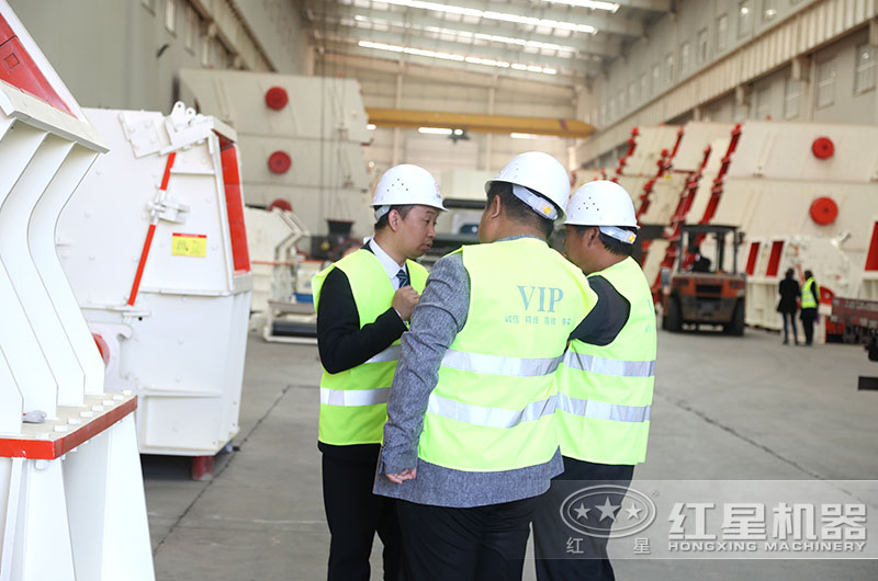 客戶到設備生產車間考察 客戶到設備生產車間考察