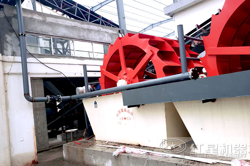 洗沙機現場 洗沙機現場